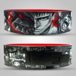 Berserk weightlifting lever belt with custom anime design and premium leather.