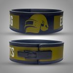PUBG Lifting Belt with camo design and leather back support for gamers