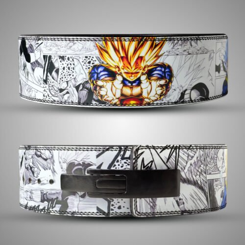 Vegeta Anime Weightlifting Belt with Lever Buckle