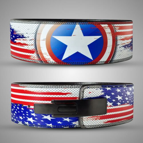 Captain America Shield Weight Lifting Belt