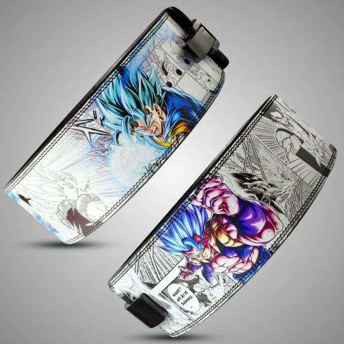 Gogeta Weightlifting Belt – Dragon Ball Inspired Leather Gym Belt