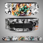 Tanjiro Anime Weightlifting Belt – Front Design with Manga Artwork