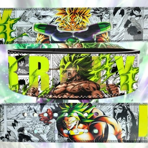 Broly Anime Weightlifting Lever BElt