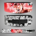 Goku anime weightlifting belt, leather gym belt for powerlifting