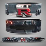 Nissan GT-R weightlifting lever belt with racing design