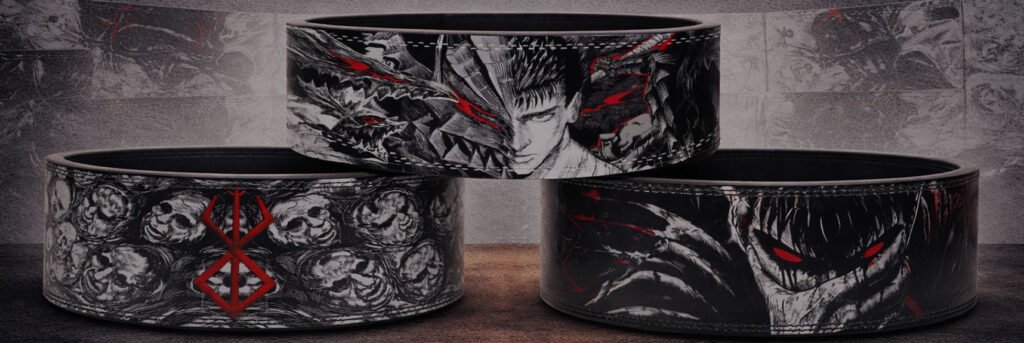 Berserk Anime Lifting Belts Banner