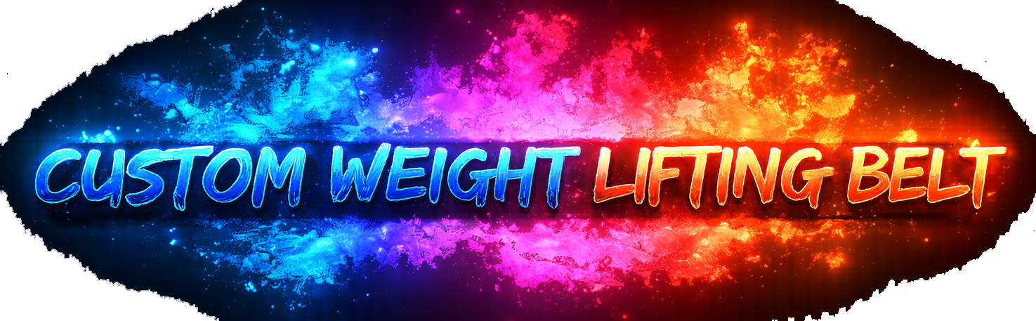 Custom Weightlifting Belt