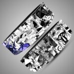 Custom leather weightlifting belt Sung Jin-Woo design