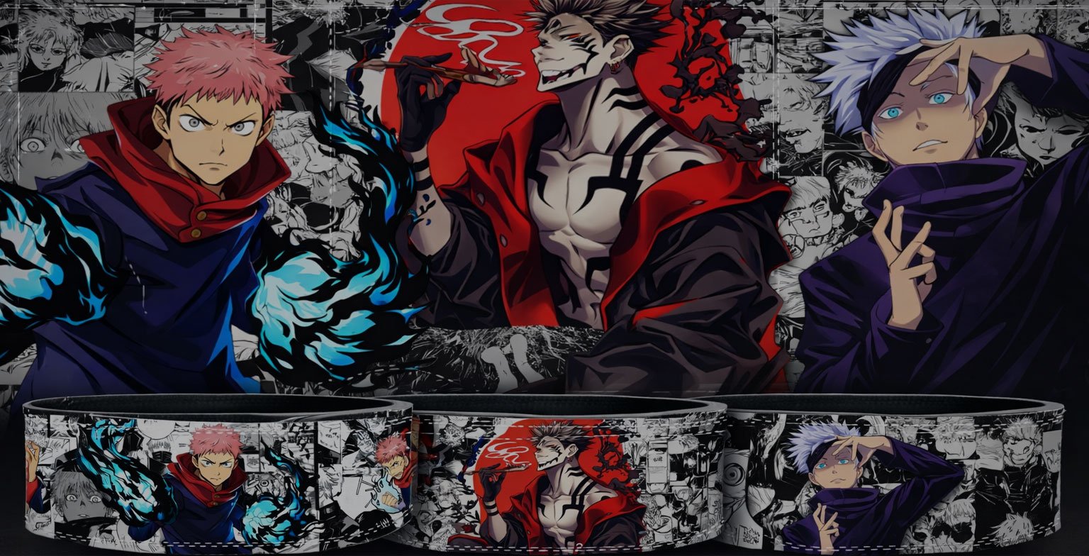 Jujutsu Kaisen Lifting Belts
