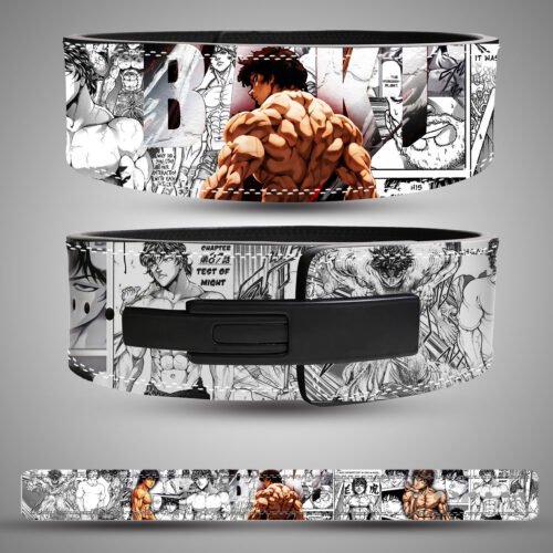 Custom Baki Hanma Anime Weightlifting Belt