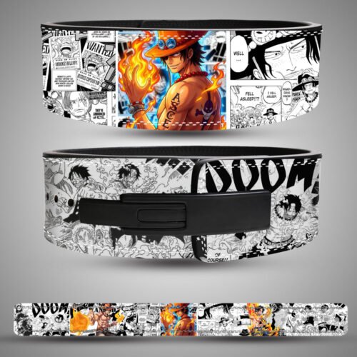 Portgas-D-Ace-Custom-Anime-Weightlifting-Belt-One-Piece-Manga.