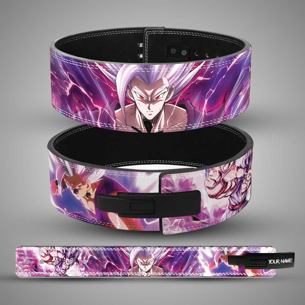 Dragon-Ball-Beast-Gohan-Weightlifting-Belt Beast Gohan anime weightlifting lever belt