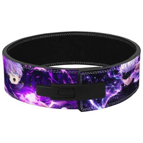 Anime Gojo lever belt for squats and strength workouts