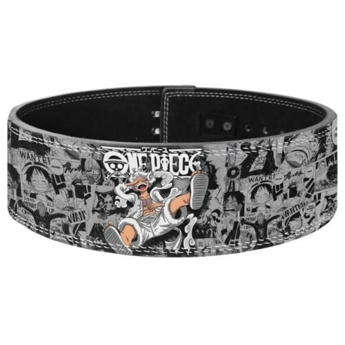 Luffy manga anime lifting belt for deadlifts squats and bench press training
