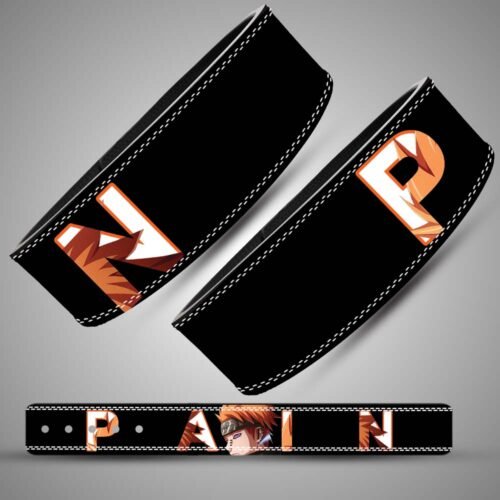 Pain Akatsuki anime weightlifting belt for squats deadlifts and bench press