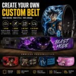 Create Your own Custom Anime Weightlifting Belt