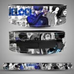 Isagi Yoichi Blue Lock powerlifting belt for heavy squats and deadlifts.