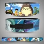 Studio Ghibli Totoro and Spirited Away powerlifting belt for heavy squats.