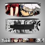 Soul Eater anime leather lifting belt for squats deadlifts and powerlifting