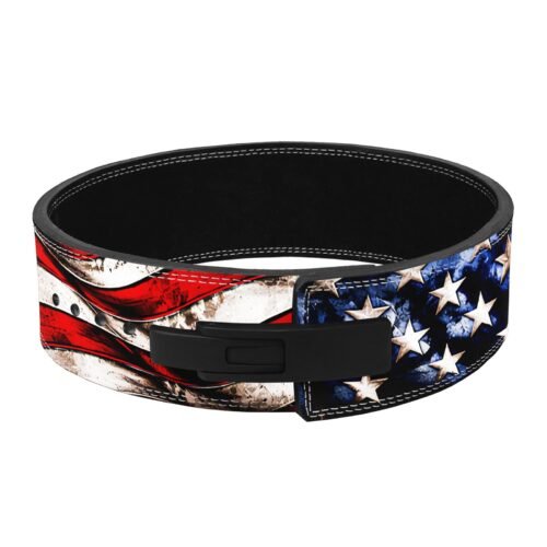 American Flag Lever Belt