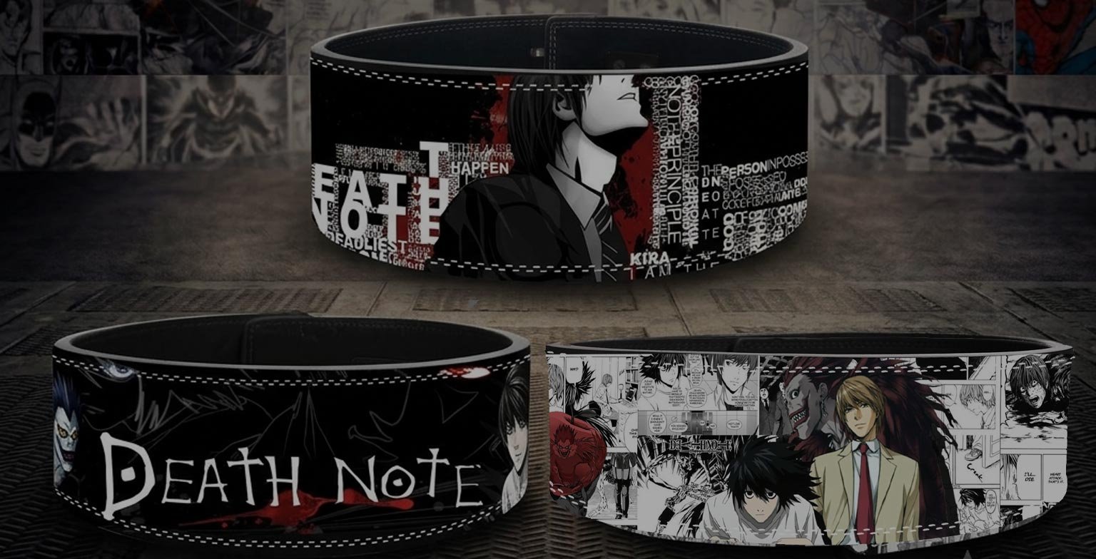Death Note Lifting Belts