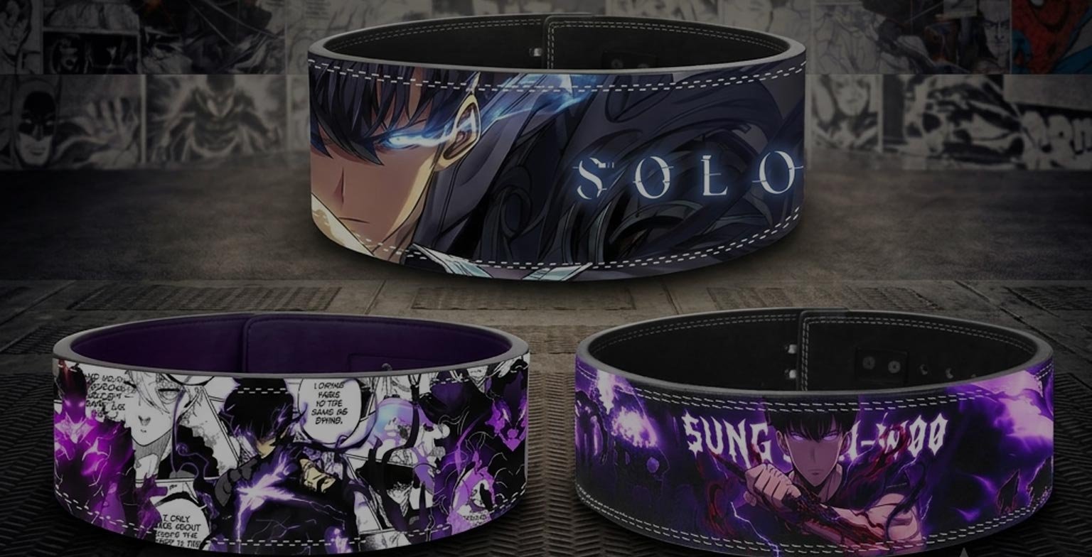 Solo Leveling Lifting Belts