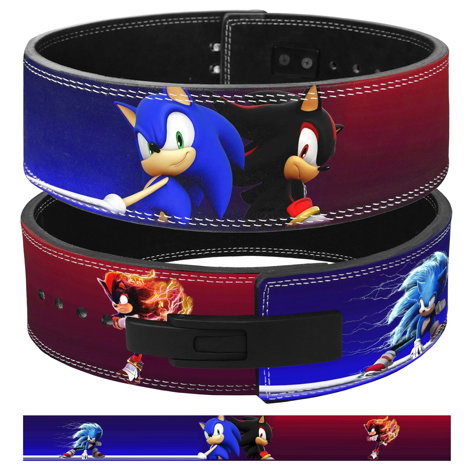 Sonic & Shadow Weightlifting Lever Belt Sonic & Shadow Weightlifting Lever Belt