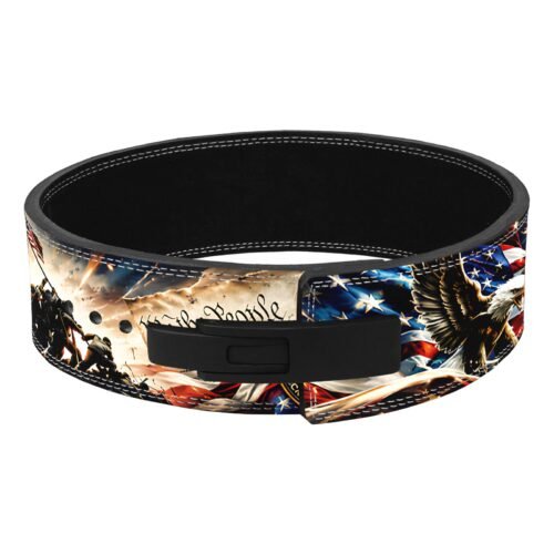 USA Leather Gym Belt