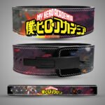 Katsuki Bakugo My Hero Academia Weightlifting Lever Belt with premium anime artwork.
