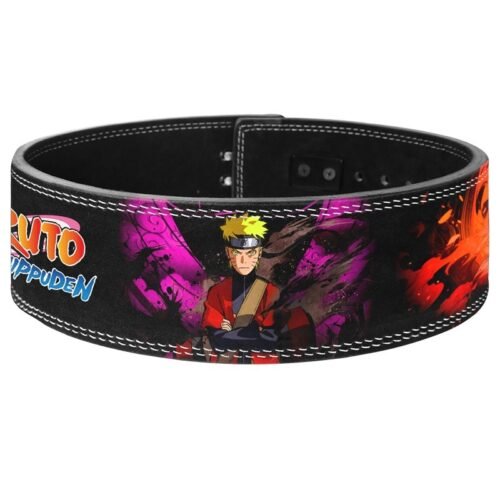 Back view of Naruto Shippuden lever belt
