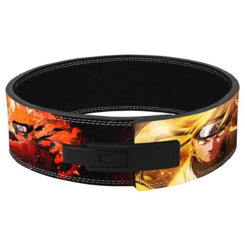 Front view of Naruto Sage Mode weightlifting lever belt