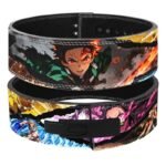 Tanjiro Kamado Anime Weightlifting Lever Belt featuring Demon Slayer artwork.