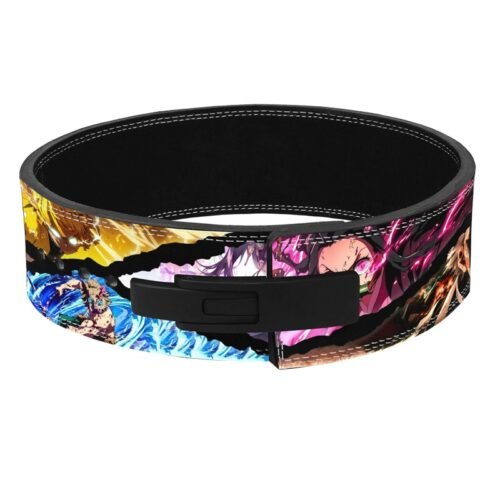 Back view of Tanjiro Kamado Demon Slayer lever belt