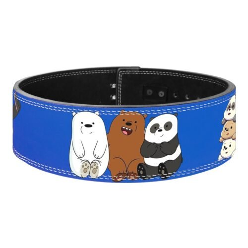 Back view of We Bare Bears lever belt