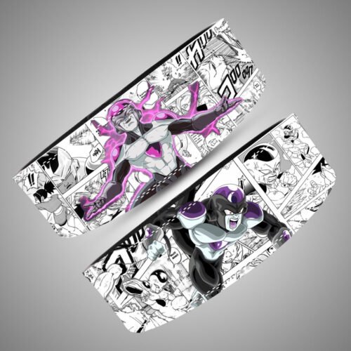 Side profile of Black Frieza weightlifting belt showing 13mm split leather thickness