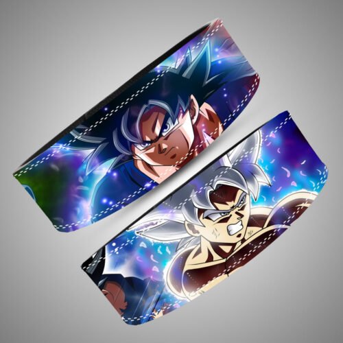 Jiren vs Goku anime lever belt showing Tournament of Power