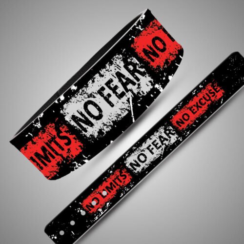 No Fear No Limits weightlifting belt