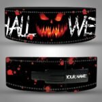 Blood Pumpkin Halloween Weightlifting Lever Belt