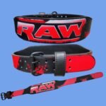 WWE RAW Double Prong Lifting Belt