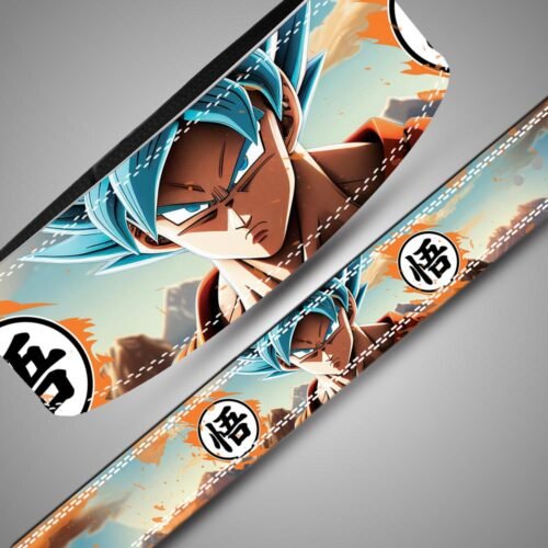 Goku Super Saiyan Blue weightlifting belt