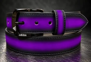 Violet pant belt